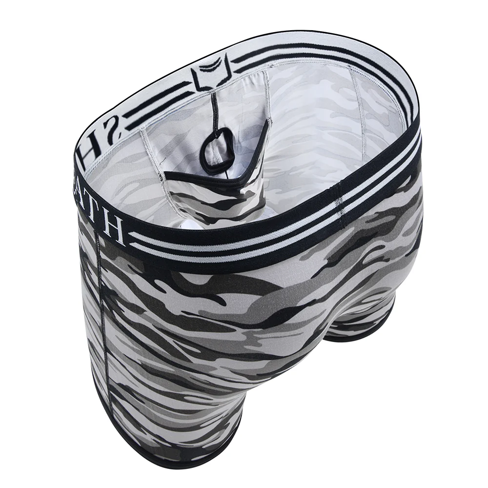 SHEATH 4.0 Polyester Camo Men's Pouch Boxer Brief 5" - Image 10