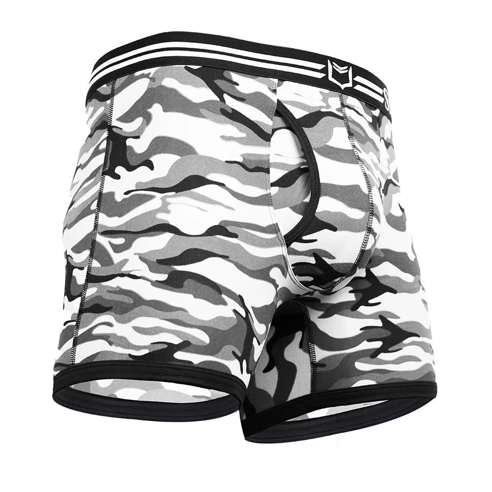SHEATH 4.0 Polyester Camo Men's Pouch Boxer Brief 5" - Image 6