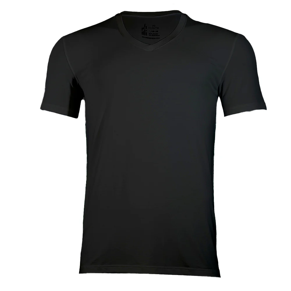 Men's Modal V-Neck Undershirt - Image 3