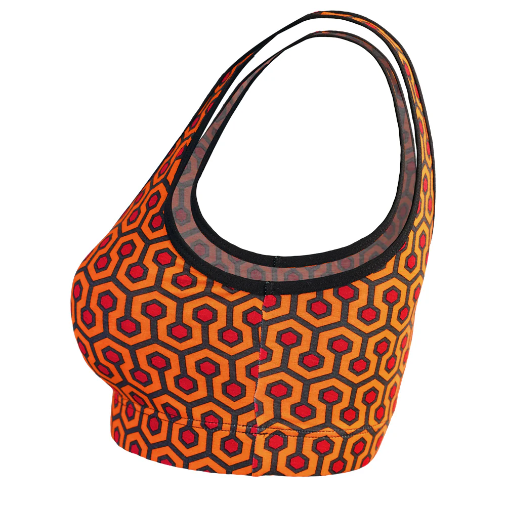 SHEATH Bamboo Hexagon Padded Comfort Bralette - Image 6