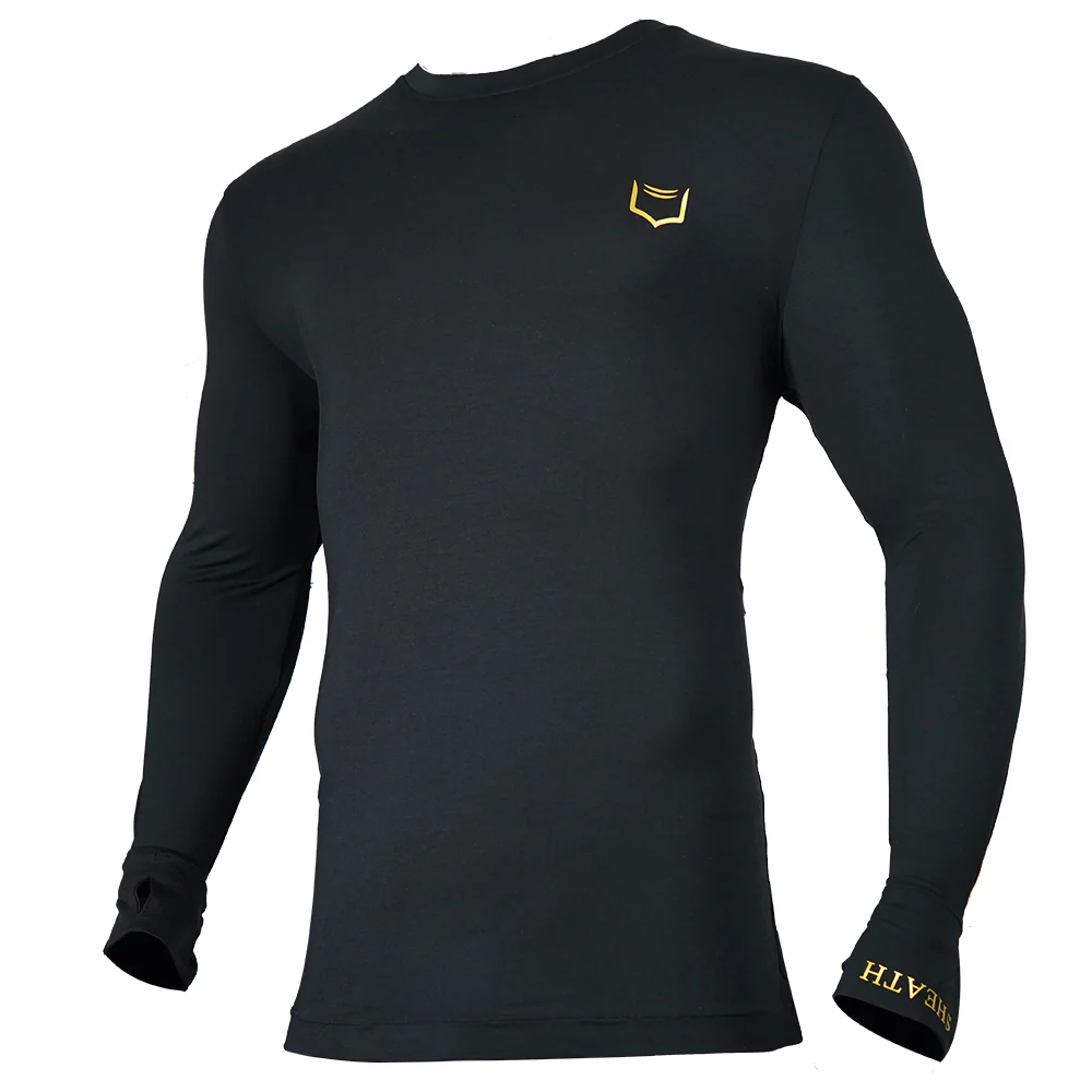 SHEATH Men's Modal Long Sleeve Base Layer Top - Image 4