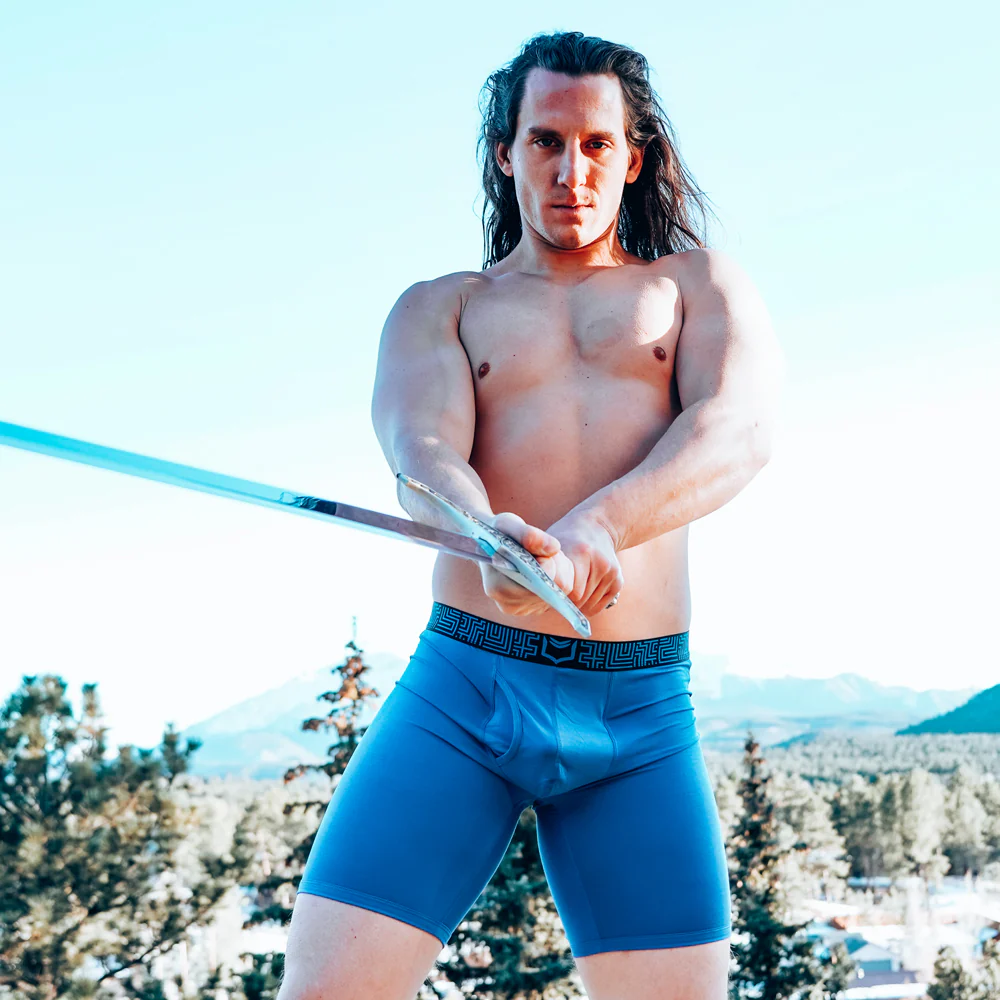 SHEATH V Modal Colossus Men's Pouch Boxer Brief 8" - Image 4