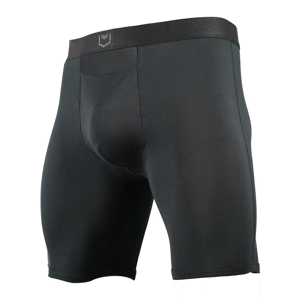 SHEATH V Modal Men's Single Pouch Horizontal Fly Boxer Brief 8" - Image 5