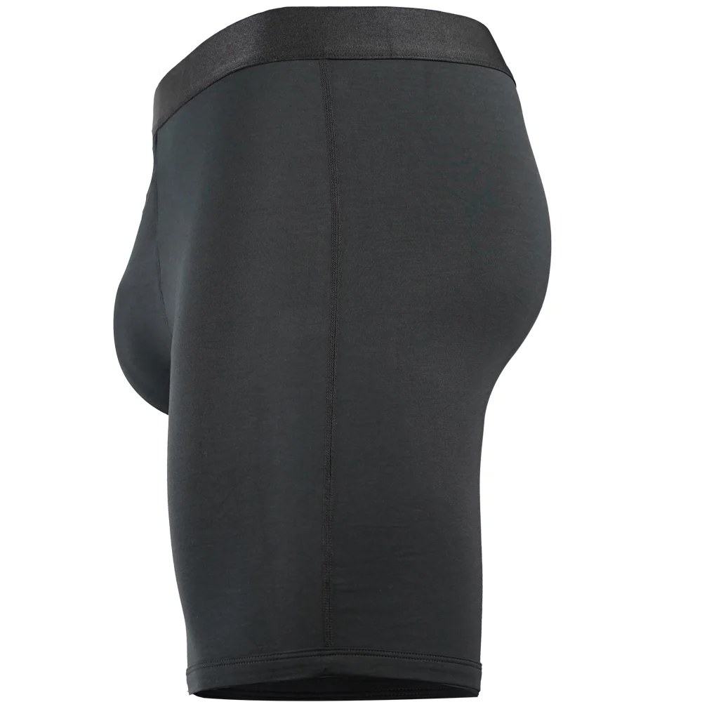 SHEATH V Modal Men's Single Pouch Horizontal Fly Boxer Brief 8" - Image 6