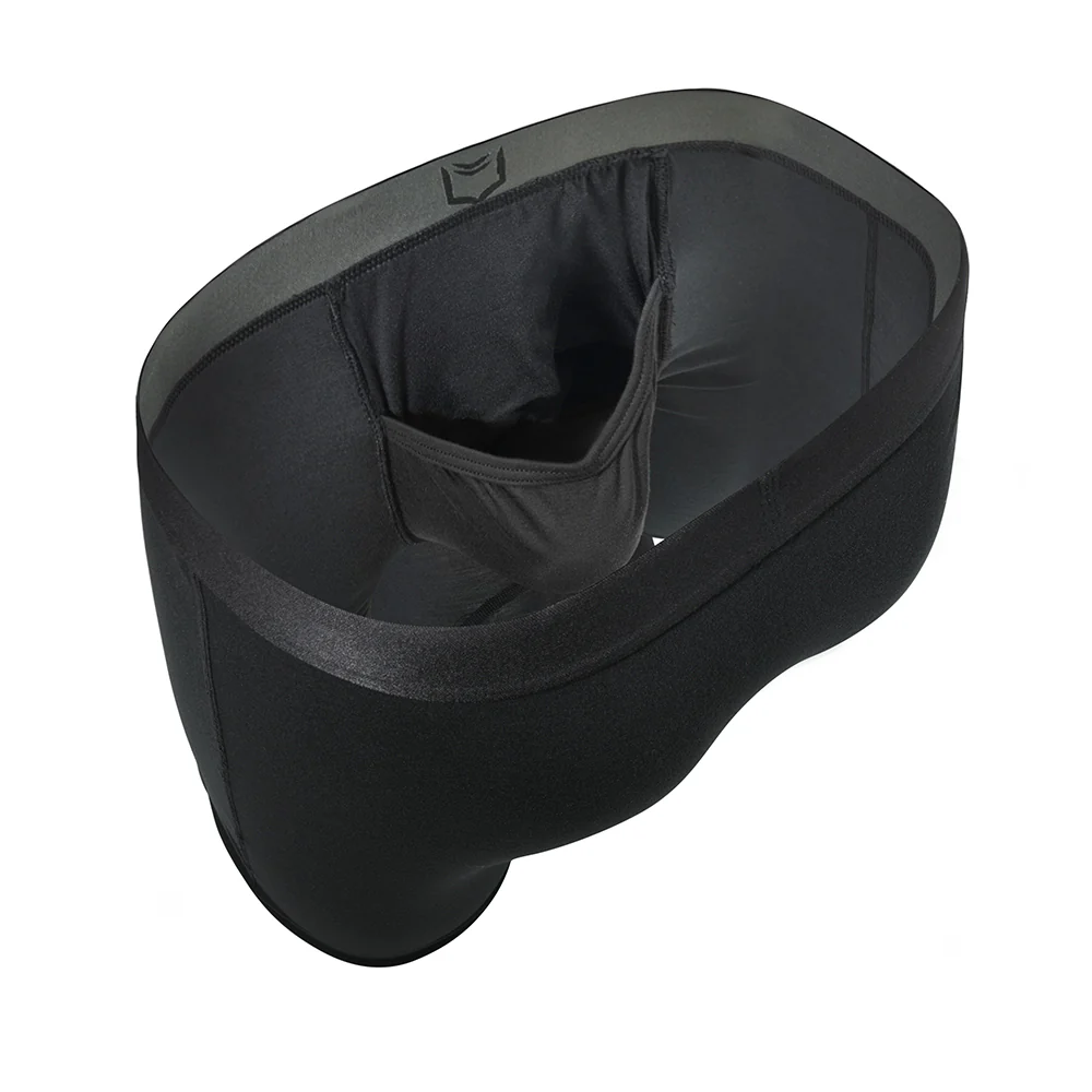 SHEATH V Modal Men's Single Pouch Horizontal Fly Boxer Brief 8" - Image 7