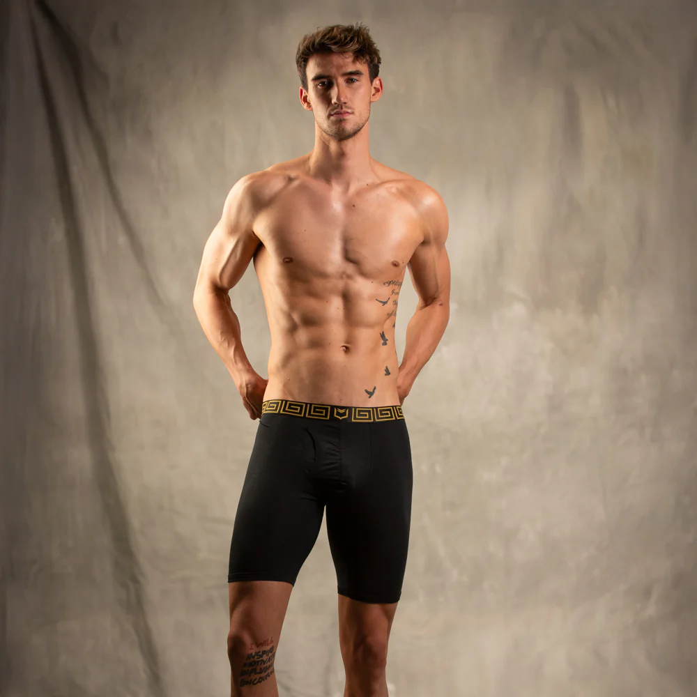 SHEATH V Modal Men's Pouch Boxer Brief 8" - Image 3