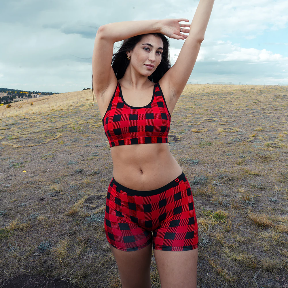 SHEATH Women's Bamboo Long Leg Boxer Brief - Image 3